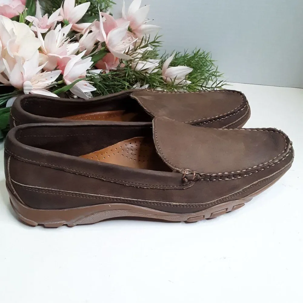 Allen Edmonds Men's size 9D Brown Leather Loafer